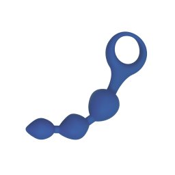 Adrien Lastic Alive Triball Anal Beads - Blue