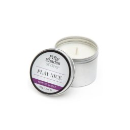 Fifty Shades Play Nice Vanilla Massage Candle