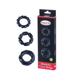 Malesation Stretchy Cock Ring Set