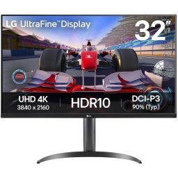 LG 32UR550K-B UltraFine 31.5" VA 4K UHD 3840x2160 Monitor, HDMI, DP