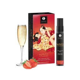 Shunga Waves of Pleasure - Oral Sex Spray 20ml - Sparkling Wine & Strawberry