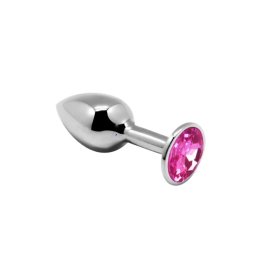 Adrien Lastic Metal Anal Plug - Small - Rose Pink