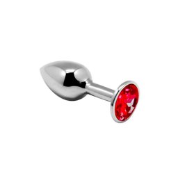 Adrien Lastic Metal Anal Plug - Small - Red