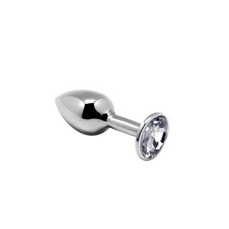 Adrien Lastic Metal Anal Plug - Small - White Silver