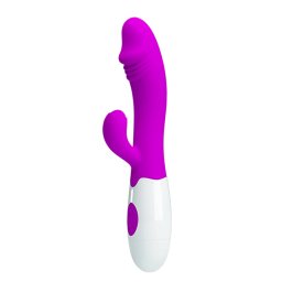 Pretty Love Snappy Dual Stimulating Vibrator (Purple)