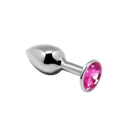 Adrien Lastic Metal Anal Plug - Medium - Bright Pink