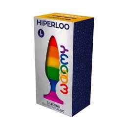 Wooomy Hiperloo Rainbow Anal Plug - Large