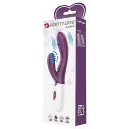 Pretty Love Andre Dual Stimulating Vibrator (Purple)