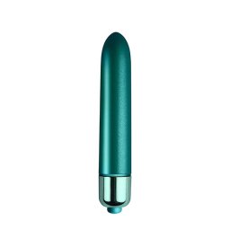 Rocks Off RO-90mm Touch Of Velvet - Bullet Vibrator - Peacock Petals