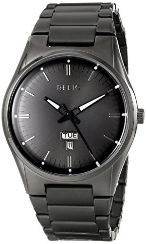 relic watches black