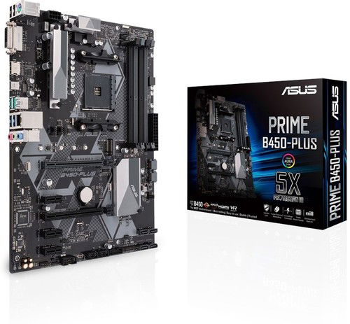 Asus prime b450 plus не запускается