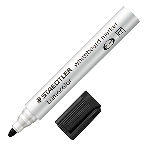 Marcatore a secco Lumocolor Whiteboard -Staedtler- nero tonda 2 mm