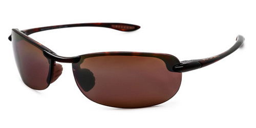 Maui Jim Sport Sunglasses - Makaha - Tortoise With Maui Rose Lens - R405-10 (65 mm Lens/15 mm Bridge/130 mm Temple, Tortoise with HCL Bronze lenses) - 65 mm Lens/15 mm Bridge/130 mm Temple Maui Jim Sport Sunglasses - Makaha - Tortoise With Maui Rose Lens - R405-10 (65 mm Lens/15 mm Bridge/130 mm Temple, Tortoise with HCL Bronze lenses) - 65 mm Lens/15 mm Bridge/130 mm Temple