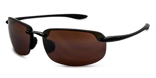 Maui Jim Ho'okipa Sunglasses - Polarized (Gloss Black/HCL Bronze) (560) Maui Jim Ho'okipa Sunglasses - Polarized (Gloss Black/HCL Bronze) (560)