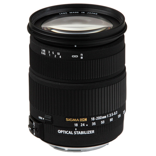 Sigma 18-200mm f/3.5-6.3 DC OS - Nikon Sigma 18-200mm f/3.5-6.3 DC OS - Nikon