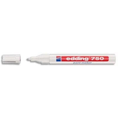 Marcatore permanente a vernice Edding - bianco - tonda - 2-4 mm Marcatore permanente a vernice Edding - bianco - tonda - 2-4 mm