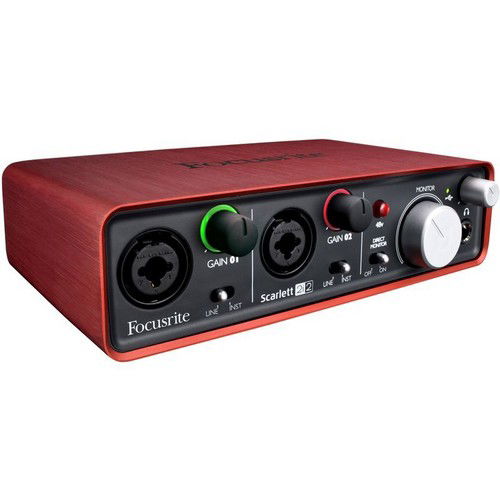 Как подключить focusrite scarlett 2i2 к компьютеру