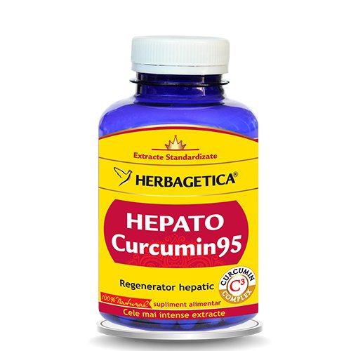 Hepato Curcumin95, capsule, Herbagetica : Farmacia Tei online