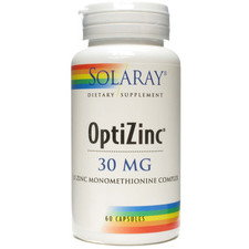 OptiZinc 30mg 60capsule - Solaray