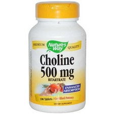 Choline 500mg - Nature's Way