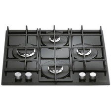 Plita gaz incorporabila Hotpoint TQG 641 HA BK EE, 4 arzatoare