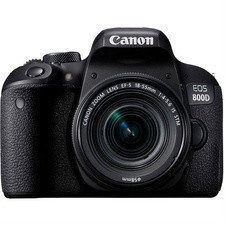 Aparat foto DSLR Canon EOS 800D kit 18-55mm, 24.2 MP, Filmare Full HD