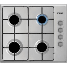 Plita gaz incorporabila Samus PS646GXS, 4 arzatoare