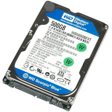 Western Digital WD5000BEVT