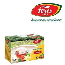 Ceai Natural 7 Plante 20dz - Fares