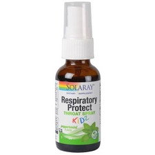 Respiratory protect throat spray kidz 30ml - Solaray