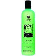 Shunga gel de ducha y baño menta sensual