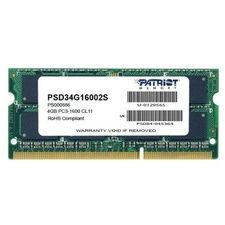Memorie Patriot PSD34G16002S, 4GB, DDR3, 1600MHz