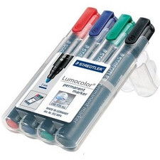 Marcatore Lumocolor Permanent Staedtler - assortiti - tonda - 2 mm