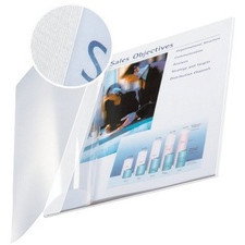 Copertine flessibili con fronte trasparente Esselte - 10-35 ff - bianco avorio