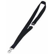 Cordoncini in tessuto con morsetto Durable nero 44 cm