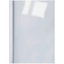 Cartelline termiche GBC - liscia - 1,5 mm - 15 fogli - trasp./bianco