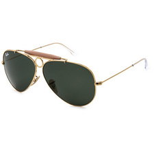 Ray Ban 3138 Shooter 001 (size 62mm) : Gold