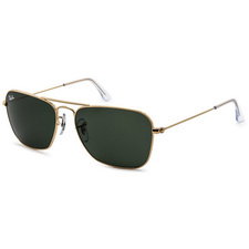 Ray Ban 3136 Caravan 001 (size 58mm) : Gold