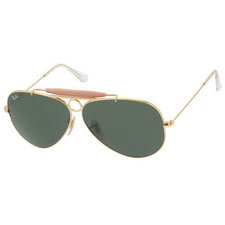 Ray Ban 3138 Shooter 001 (size 58mm) : Gold