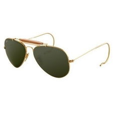 Ray Ban 3030 Outdoorsman L0216 (size 58mm) : Arista gold