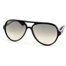 Ray Ban 4125 Cats 5000 601/32 (size 59mm) : Shiny black