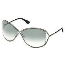 Tom Ford Miranda 0130 08B (size 68mm) : Shiny gunmetal