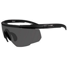 Wiley X Saber Advanced Sunglasses Matte Black Frame With Smoke Grey Lens
