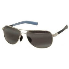 Guardrails Sunglasses Silver / Blue Tips / Neutral Grey