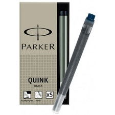 Cartucce Quink per stilografica. Parker Pen - blu