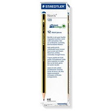 Matita grafite Noris Staedtler - senza gommino - H - 120-3