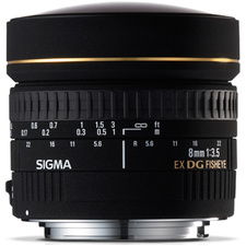 Sigma 8mm f/3.5 EX DG - Canon