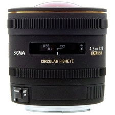 Sigma 4.5mm f/2.8 EX DC HSM - Canon