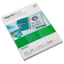 Pouches preforate archiviabili GBC lucida 2x125