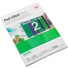 Pouches retroadesive GBC - opaca - 216x303 mm